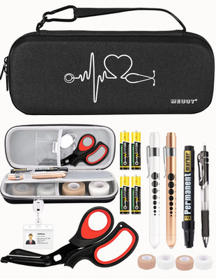 15 Pcs Stethoscope Case Kit, Perfect Nurse Gift Include Stethoscope Case, Medica