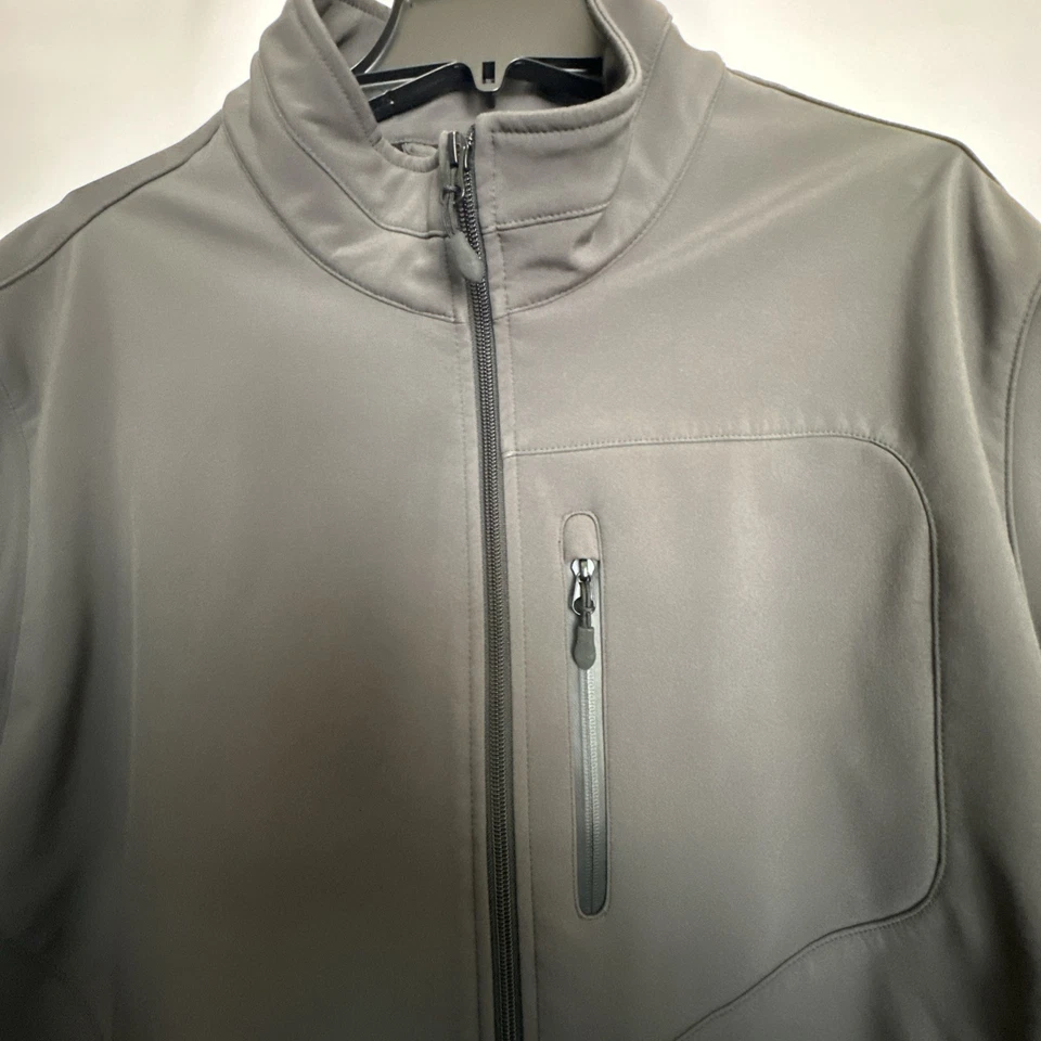 Chaqueta softshell gris XXL #037 Kirkland Signature para hombre Foto 3 de 4