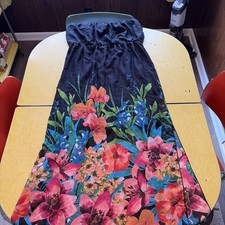 Womens Size 1X Maurice’s Tropical Tube Top Dress