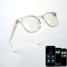 Bluetooth Smart Glasses with AI Translation - 160+ Languages for Men & Women