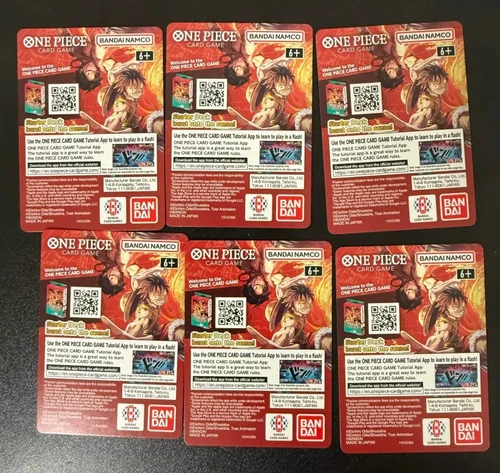 2026 One Piece X Dodgers Luffy Don QR Promo Card Insert - 5 Card Set ⚾️