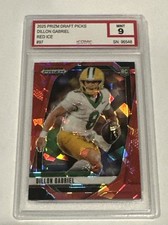 2025 Panini Prizm Draft Picks - Dillon Gabriel #97 Red Ice Prizm (RC)