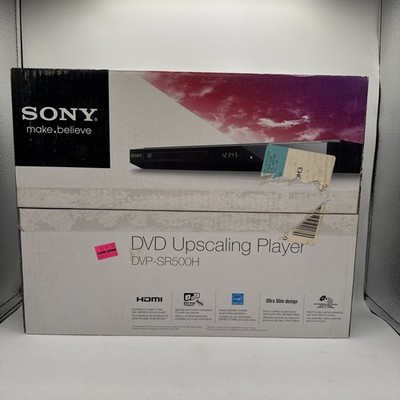 Sony DVP-SR500H DVD Player 1080p HDMI Upscaling Slim Design