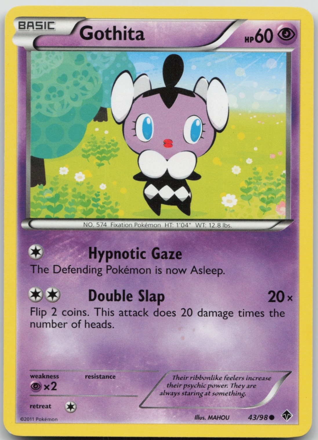 Gothita (43) 43/98 Common Emerging Powers LP Normal