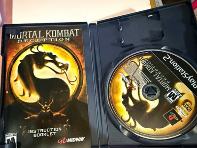 Mortal Kombat: Deception PS2 w/ Case & Manual. Complete and tested.