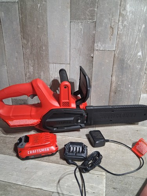 #ad Craftsman V20* 10 Inch Cordless Chainsaw 2Ah Kit New Open Box $99.79