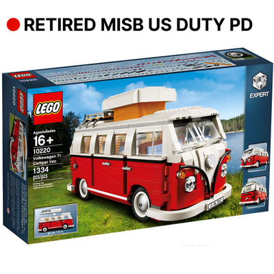 LEGO 10220 Volkswagen T1 Camper Van Creator Expert Retired MISB New Sealed