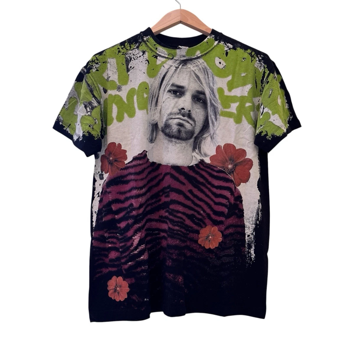 Kurt Cobain T Shirt Vintage In Men's T-Shirts for sale - eBay