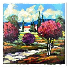 Mark Braver, Limited Edition Serigraph, Hand Signed and Numbered with Letter of