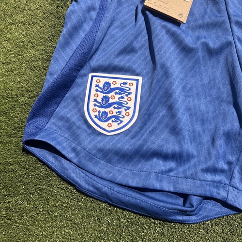 NEW Nike X England Women's Blue Soccer Shorts Small Standard Fit DZ2511-431 - Picture 3 of 5