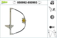 Valeo Fensterheber 850993 FüR Peugeot