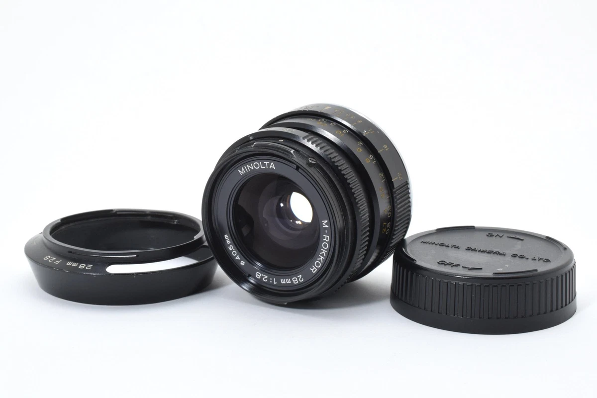 Minolta f/2.8 Camera Lenses 28mm Focal for sale | eBay