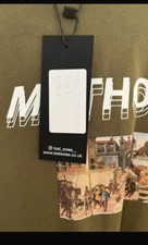 mens lost soles khaki green sweatshirt size M 