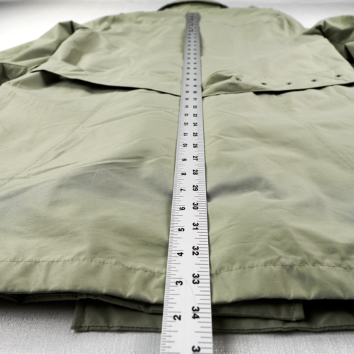 ScotteVest Trench Coat Women Medium Travel Jacket Green Hidden Pockets EDC TEC - Picture 11 of 19