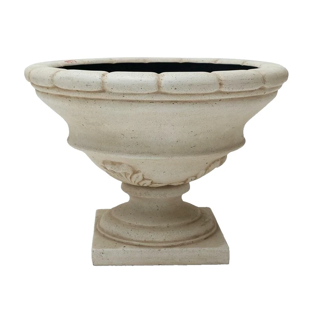 Stone Oval Plant Baskets, Pots, Window Boxes & Saucers