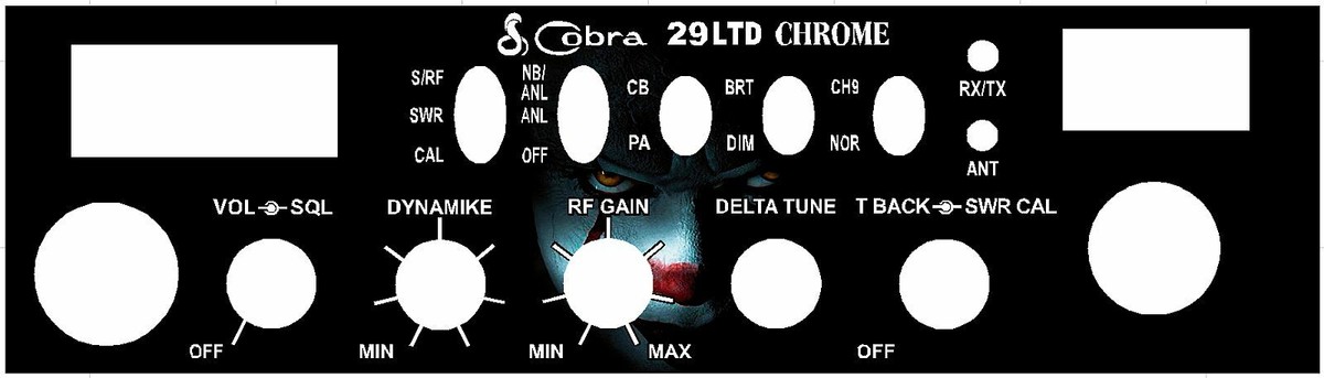 Swix Cobra CT2 名機 115cm 青文字 Cobra 29 LTD Chrome with Peak & Echo Upgrades w Astatic mic