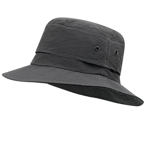 Women's Summer Bucket Hat UV Protection Waterproof Wide Brim Hiking Fishing - Picture 6 of 7