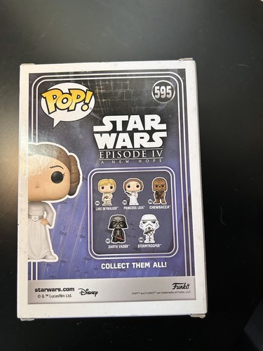 Funko Pop! Vinyl: Star Wars - Princess Leia #595 - 第 4/6 張圖片