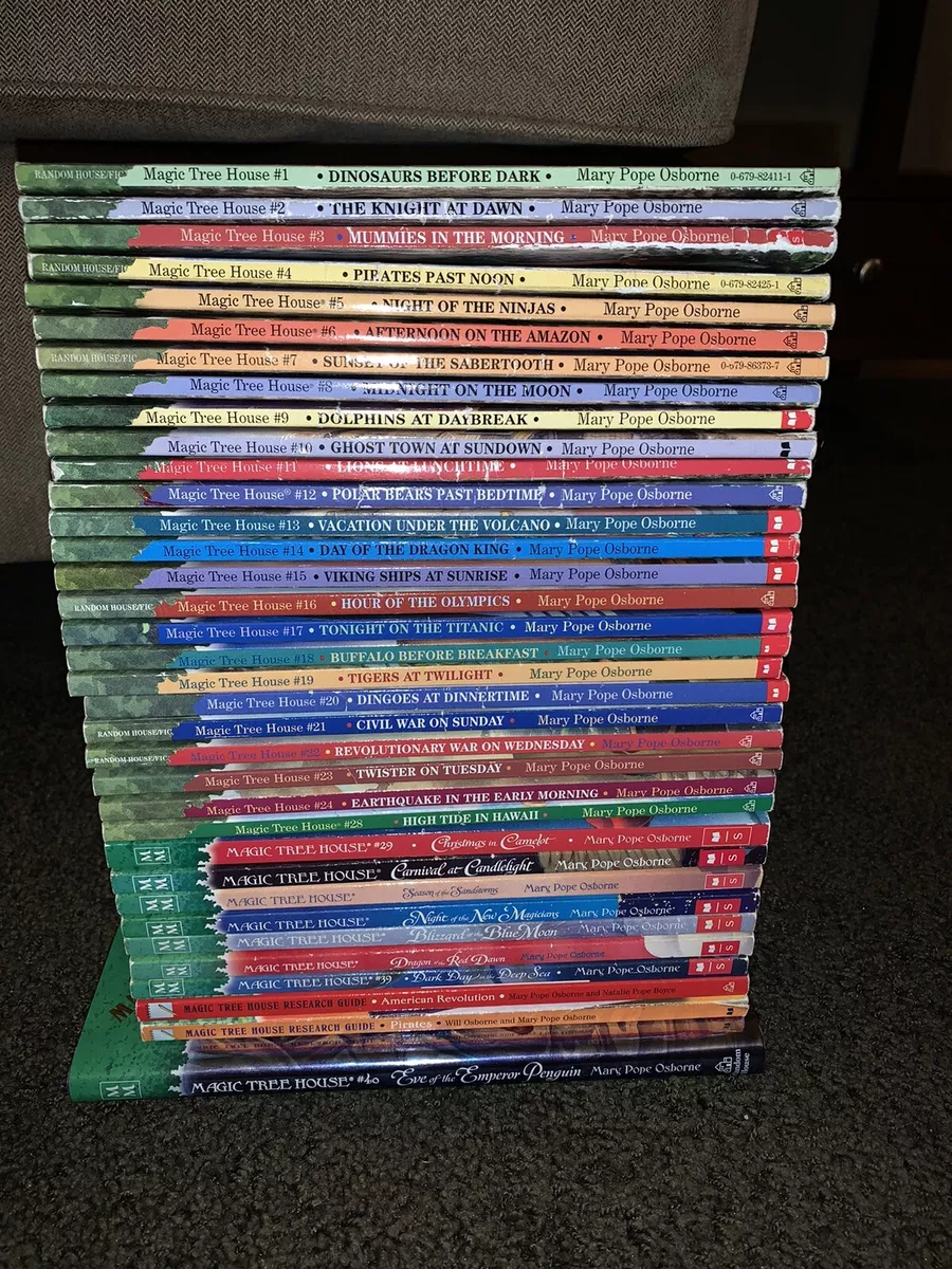 Magic Tree House - Lot Of 5 Books No.’s 2, 13, 20, 23, And 39