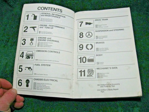 CHILTON #7059 CAVALIER-SKYHAWK-CIMARRON-OLDS FIRENZA-PONTIAC 2000 Repair Manual! - Picture 5 of 12