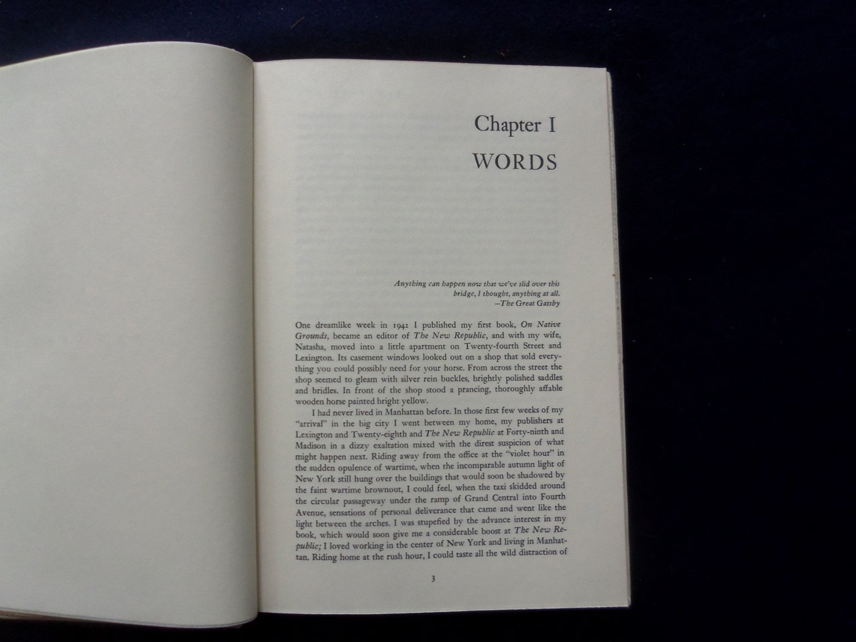 1978 NEW YORK JEW HARDCOVER BOOK BY ALFRED KAZIN - KD 8390 | eBay