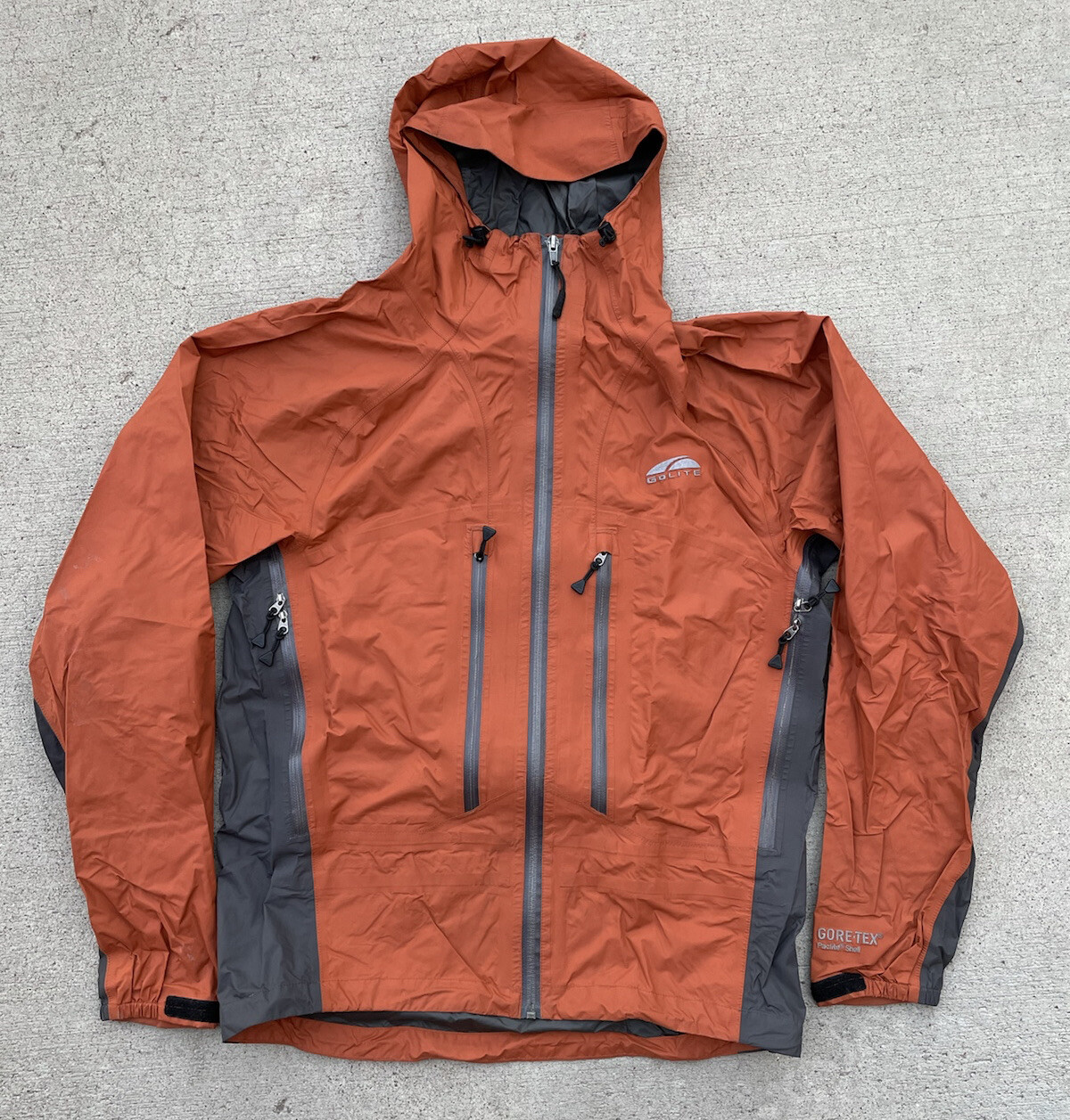 GoLite Full Zip Jacket Goretex PackLite Shell Win… - image 1