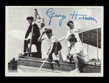 1964 TOPPS BEATLES BLACK & WHITE 2ND SERIES #87 GEORGE HARRISON
