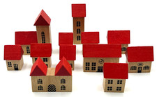 The Kids of Catan 2006 Board Game Five Replacement Buildings