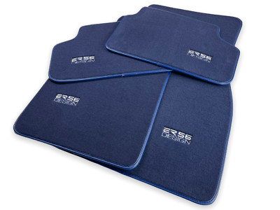 Floor Mats For BMW M Vehicles ER56 Design Dark Blue LHD TAILORED 1990-2022
