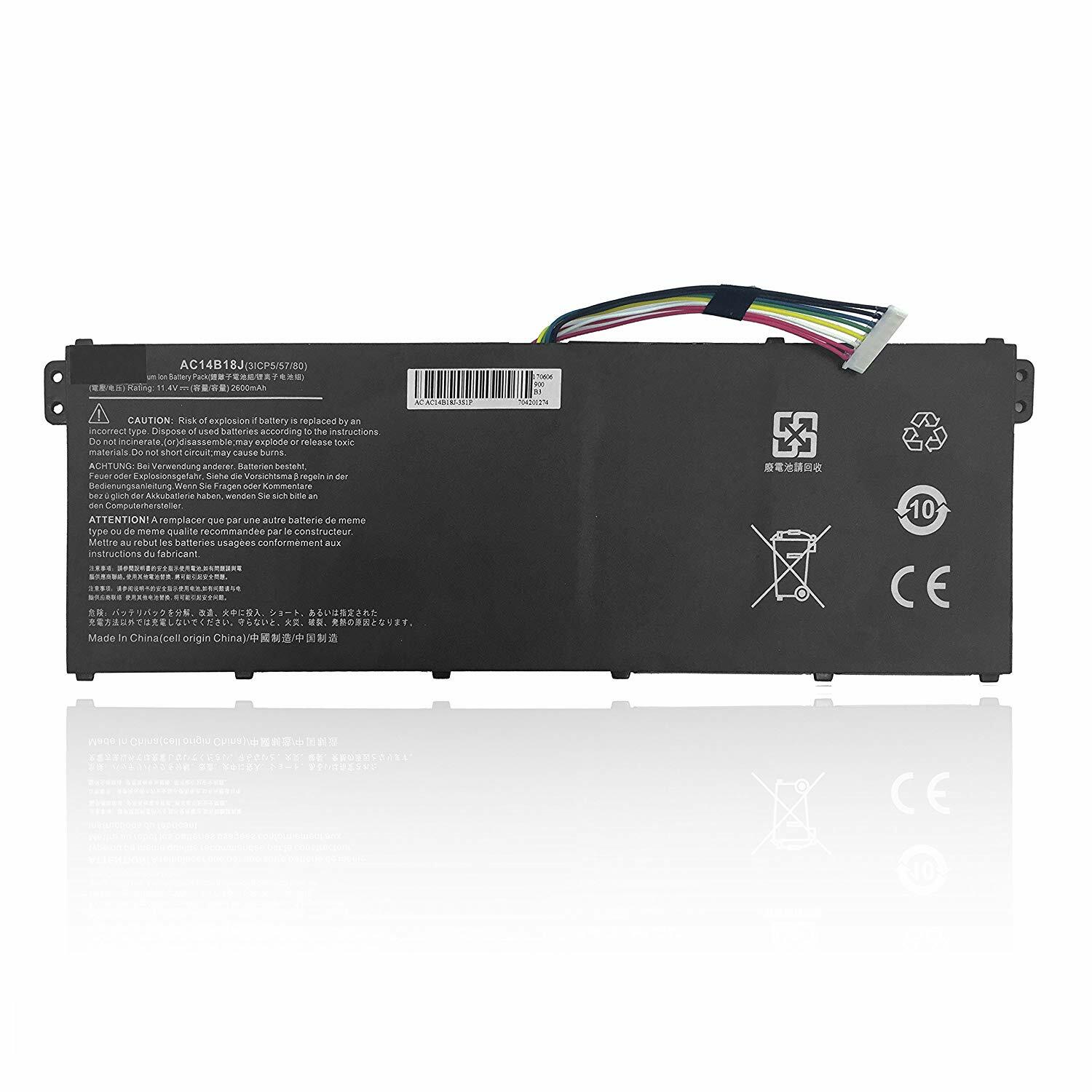 Batterie pour Acer Aspire V3-371-31HV résolvant les coupures de PC portables
