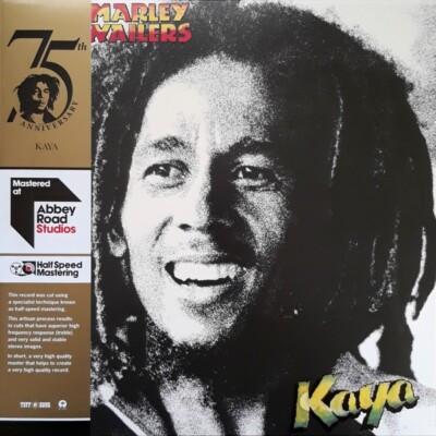 BOB MARLEY & THE WAILERS - Kaya (VINYL LP, 2020, Half-Speed Mastered)
