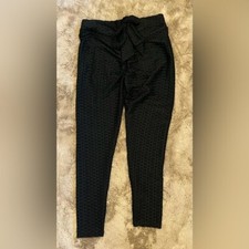 High Waist Butt Lift Yoga Pants Workout Leggings Tie in Back NWOT