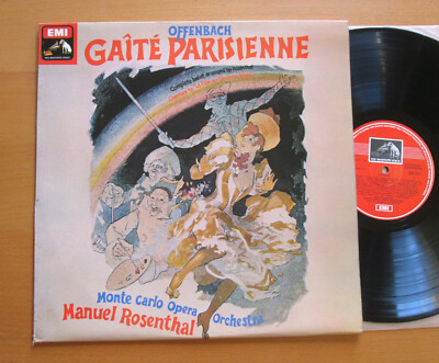 ASD 3311 ED1 Offenbach Gaite Parisienne Manuel Rosenthal EXCELLENT Quad EMI LP
