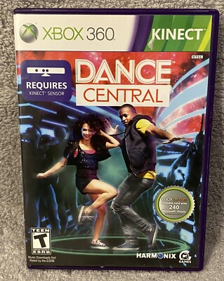 Dance Central (Microsoft Xbox 360, 2010) **TESTED** Complete CIB KINECT