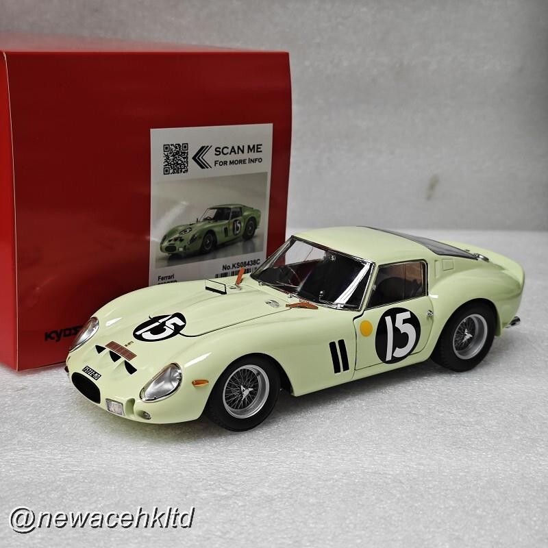 Ferrari 250 GTO (RHD) 1962 Goodwood Tourist Kyosho Model 1 Ferrari 250 GTO (RHD) 1962 Goodwood Tourist Kyosho Model 1