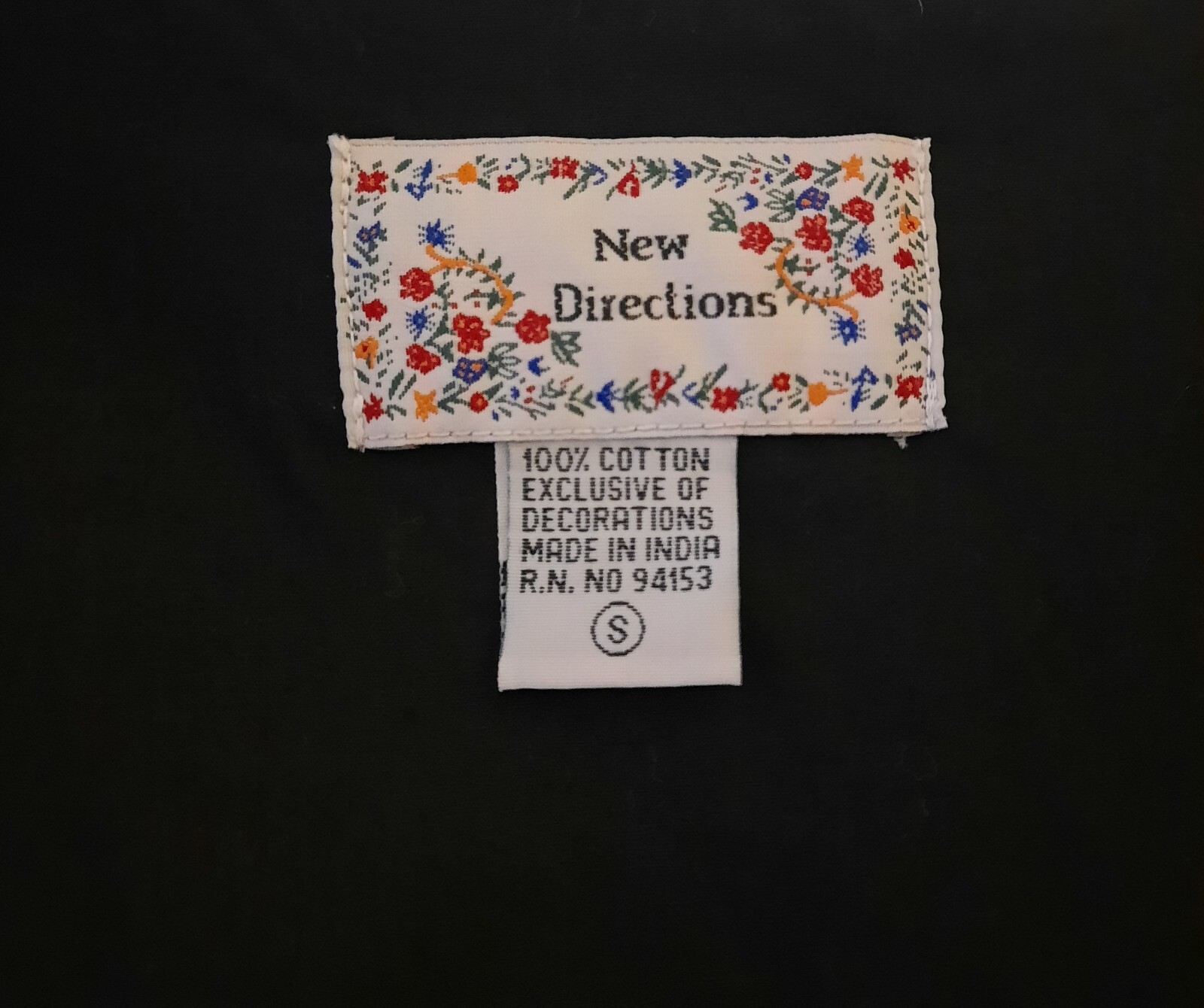 Patchwork Vest Size Small - image 7