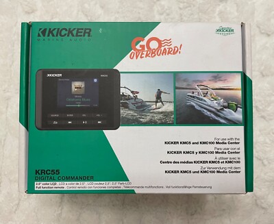 Kicker KRC55 Wired Marine Digital Remote Controller