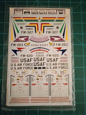 Trumpeter F-100D Super Sabre 1/72 + Reskit + Decals - Neuf