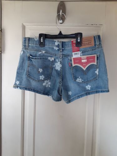 Levi's (TWO) Pair Girls Shorty Shorts Size 16 Regular NEW WITH TAGS - Picture 3 of 5
