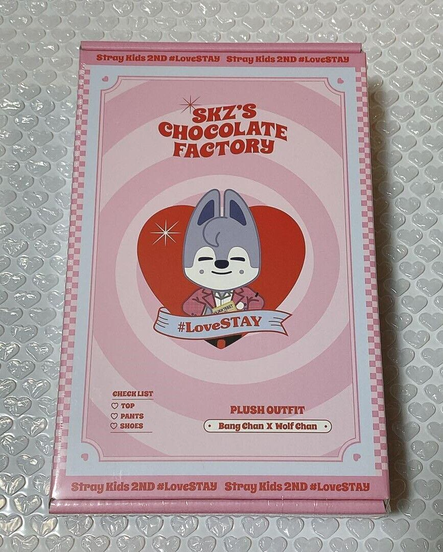 Stray Kids SKZ'S CHOCOLATE FACTORY Pink Ver. Bang Chan Wolf Chan
