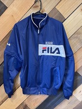 Vintage Fila Track Jacket women  s L/XL full zip with removable sleeves.