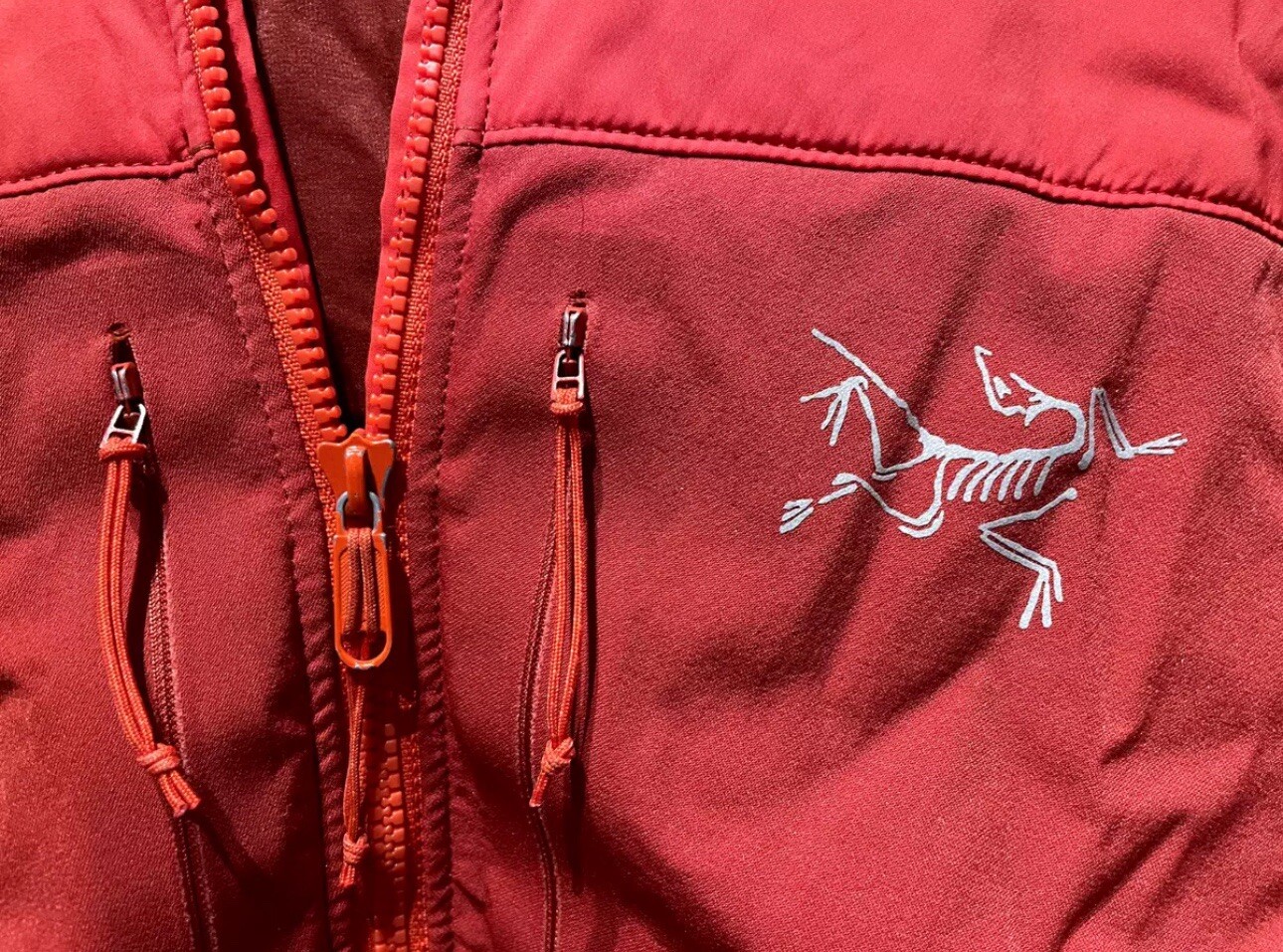 Arcteryx Practioner AR Hoody, Men's Medium, red atom image 3