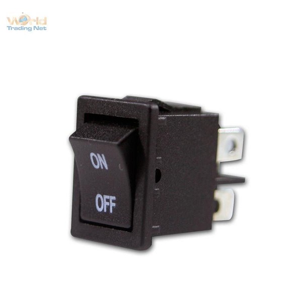 Mini-Wippenschalter On/Off, 2-Polig Max. 250V/3A Wippschalter Schalter Schaltend-image