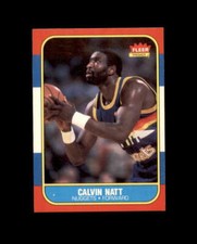 1986-87 Fleer #79 Calvin Natt MINT Nuggets break 1