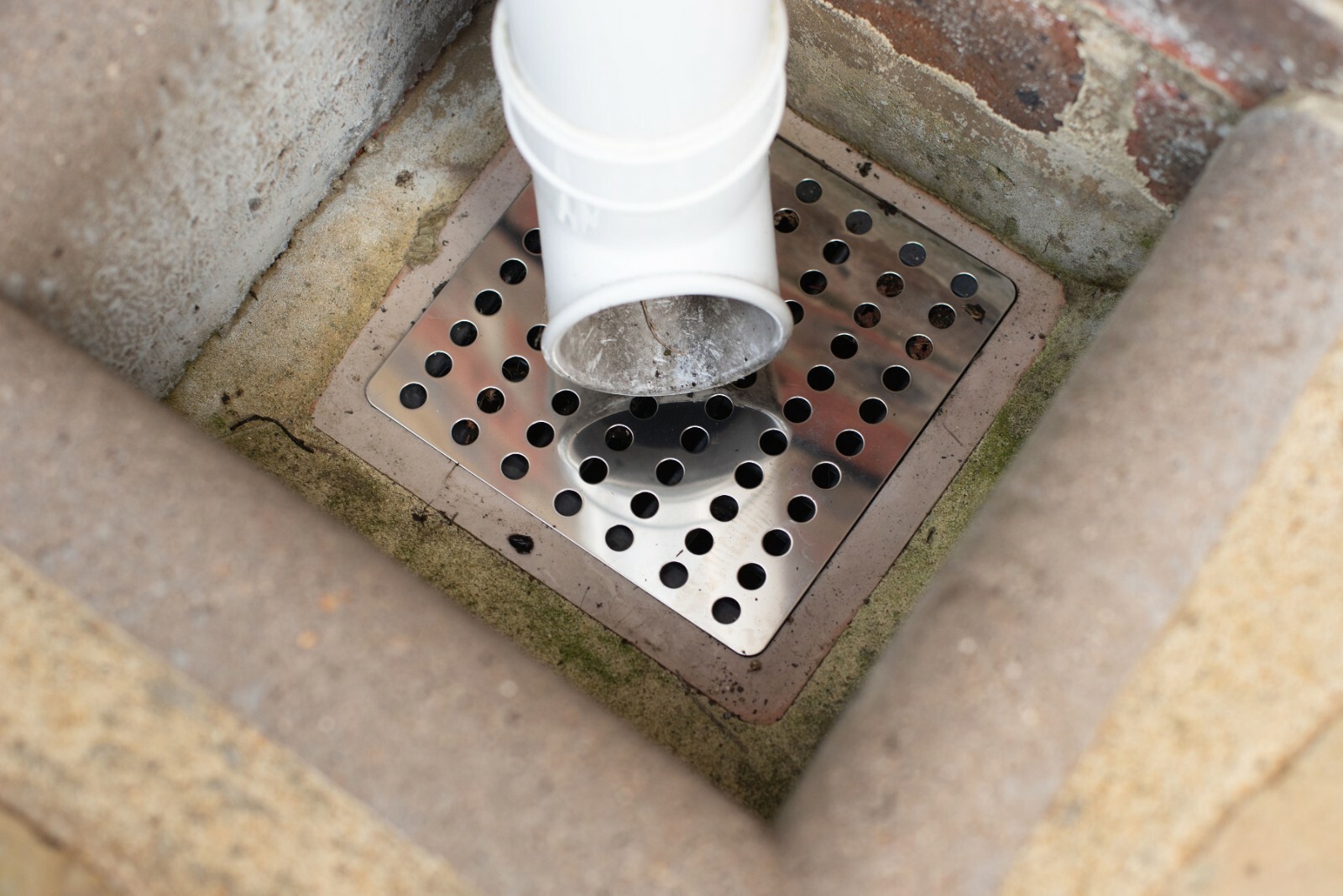 Drain Cover Leaf Guard Square Outdoor Metal Stainless Steel Plate 6 Inch 150 mm eBay