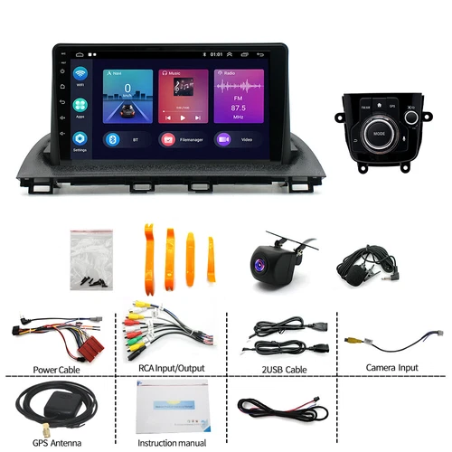 Android 13 Car Stereo Radio GPS Navi For Mazda 3 Axela 2014-2019 Apple Carplay - Picture 6 of 19