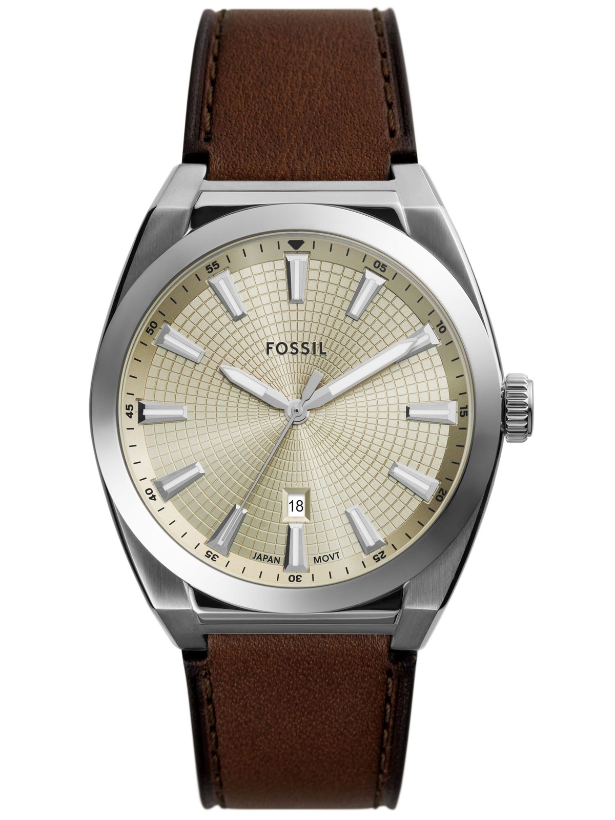 Браслет для рук Fossil FS6071 Herrenuhr EVERETT braun