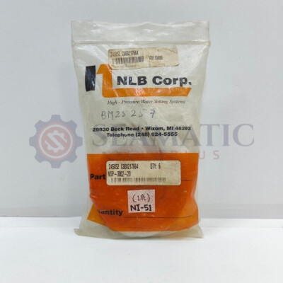 #ad #ad NLB CORP NSP 3002 20 FOR HP WATER JETTING NI#51 $150.00