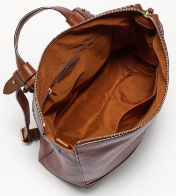 Fossil Elina Large Convertible Backpack Brown Leather SHB2976210