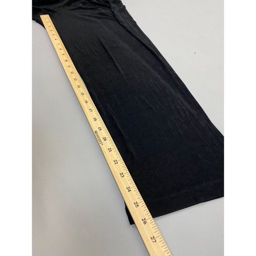 Pantalones negros de punto líquido ajustados Chico's Travelers para mujer medianos oficina carrera - Imagen 6 de 10